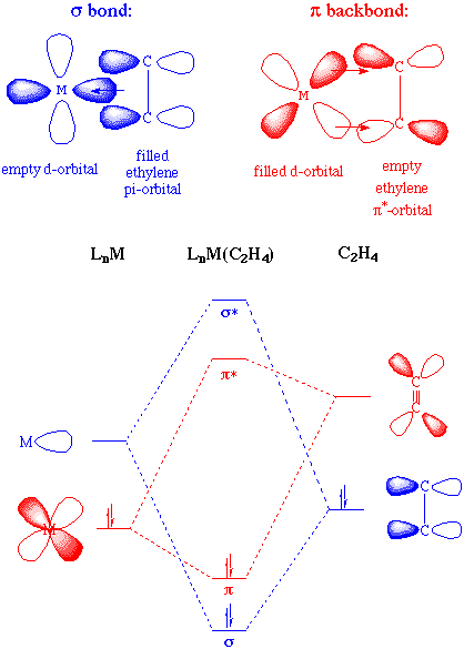 Bonding in alkenes