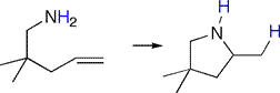 Intramolecular hydroamination